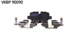Set placute frana spate SKF VKBP90090