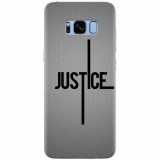 Husa silicon pentru Samsung S8, Amir Justice Minimalistic Nubheebuccus Text