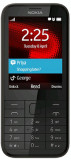 Cumpara ieftin Telefon mobil Nokia 225 Single Sim Black Nota 9/10 L217, Negru, Neblocat
