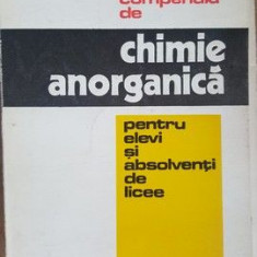 Compendiu de chimie anorganica pentru elevi si absolventi de licee- Mihai Strajescu, Maria Cosma