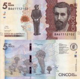 COLUMBIA 5.000 pesos 2022 UNC!!!