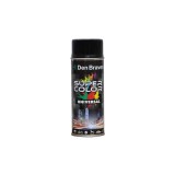 Spray vopsea universal RAL 9005 mat, 400ml, negru intens, finisaj mat uniform