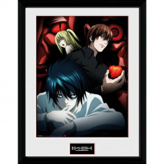 Poster cu Rama Death Note - Light, L and Misa (30x40)