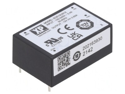 Convertor AC/DC 10W 12VDC ECE10US12 foto