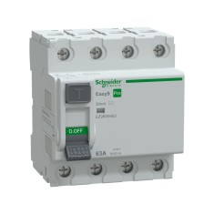 Diferential RCCB 63A 4P 30mA 10kA Easy9 Pro Schneider EZ9R39463