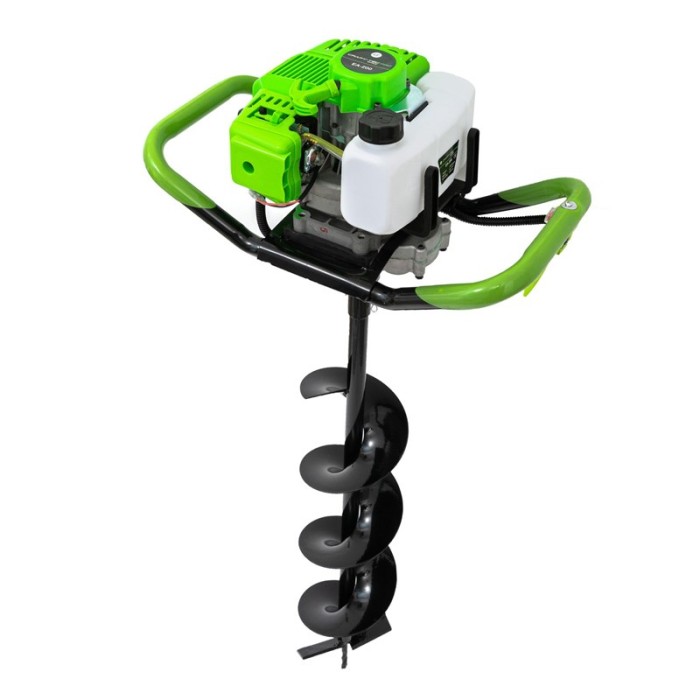 Motoburghiu benzina Craft Tec, 6.1 kW, 8.1 CP, 58 CC, rezervor 1.2 l, motor 2 timpi, diametru burghiu 150 mm