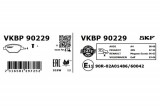 Set placute frana spate SKF VKBP90229