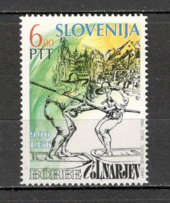 Slovenia.1992 900 ani intrecerea marinarilor Ljubljana MS.496