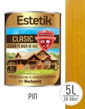 Lazura lemn ESTETIK CLASIC 5L PIN, protectie UV