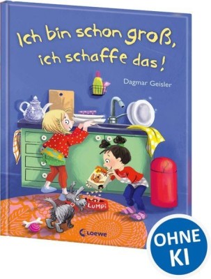 Ich bin schon gro&amp;szlig;, ich schaffe das! foto