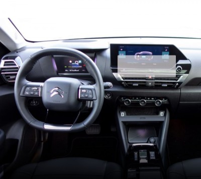 Folie protectie display navigatie Duragon, din silicon, pentru Citroen C4 2020+, mata, anti-amprenta, kit instalare foto