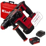 Einhell TP-HD 18/26 Li BL PXC + Starter Kit - Rotopercutor SDS-Plus 2.6 J valiza plastic + Set 1 acumulator si incarcator Li-Ion 18 V 4 Ah