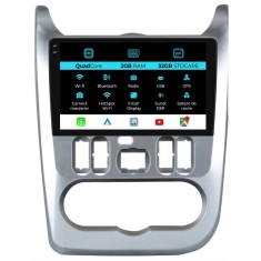 Navigatie Dedicata Dacia Logan Duster Sandero (2008-2013),Incell 9Inch, 2Gb Ram, 32Gb Stocare, Carplay