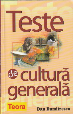 DAN DUMITRESCU - TESTE DE CULTURA GENERALA foto