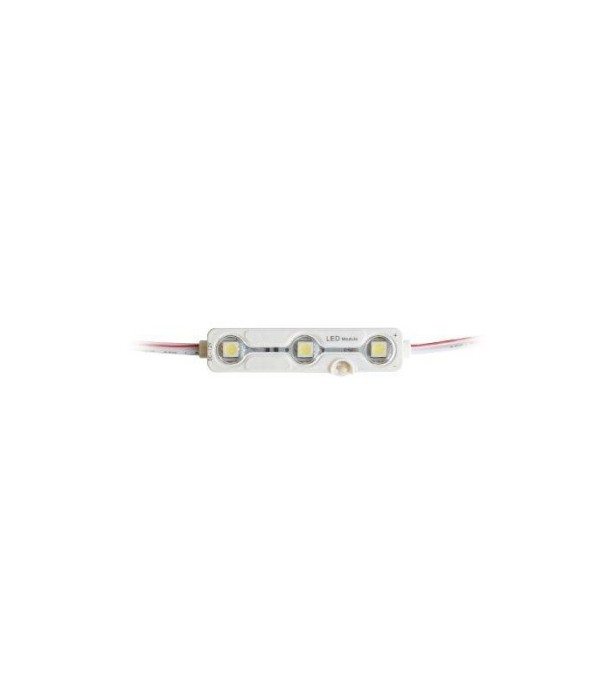 Modul 3 LED-uri SMD5050 6000K alb rece IP67 V-TAC