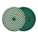 Disc pentru slefuirea uscata a gresiei portelanate, 125 mm, granulatie 800, Geko G78941