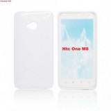 Husa Silicon Alba HTC One M8 Jelly Premium