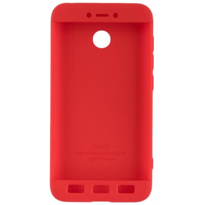 Husa UltraSlim Full Cover 360 Smart Huawei P9 Lite 2017, P8 Lite 2017 TPU Rosu foto