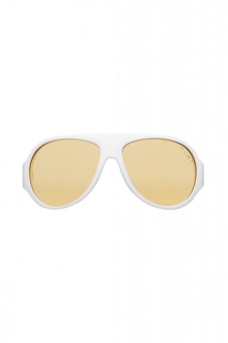 Ochelari cu protecție ecran pentru copii MOKKI Click &amp; Change ScreenSafe, 2-5 ani, alb