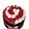 Aranjament Floral , zSpirala, , EVENTISSIMI - 38 Trandafiri Alb Rosu