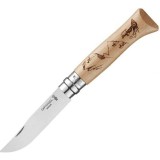 Cuțit de buzunar Opinel VRI N&deg;08 Inox Hiking