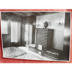 Fotografie, interior din casa de odiha, Paraul Rece, anii 40-50