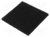 Filtru negru pentru extractor de fum QUICK ESD 130x130x10mm
