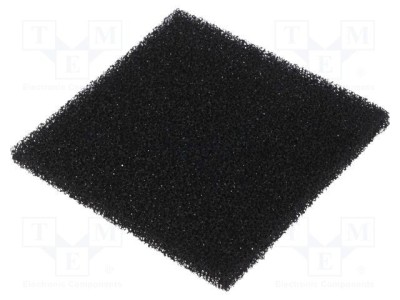 Filtru negru pentru extractor de fum QUICK ESD 130x130x10mm foto