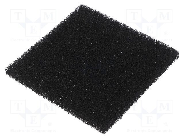 Filtru negru pentru extractor de fum QUICK ESD 130x130x10mm