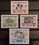 BC315, Liberia 1954, serie sanatate, Nestampilat