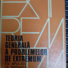 Teoria Generala A Problrmrlor De Extremum Cu Aplicatii La Sis - Constantin Varsan ,549222