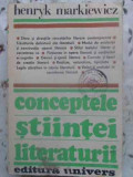 CONCEPTELE STIINTEI LITERATURII-HENRYK MARKIEWICZ