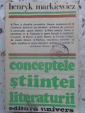 CONCEPTELE STIINTEI LITERATURII-HENRYK MARKIEWICZ