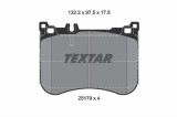Set placute frana TEXTAR 2517903