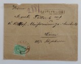 Romania 1899 - Plic circulat Craiova-Viena