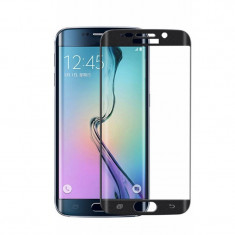 Folie sticla securizata full screen Samsung Galaxy S7 Edge Negru foto