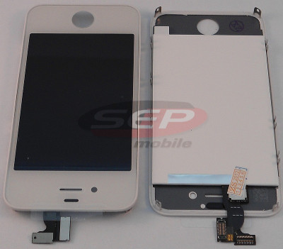 LCD+Touchscreen Apple iPhone 4S WHITE + Set suruburi foto
