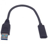 Adaptor USB 3.1-A la USB-C T-M 20cm, kur31-17, Oem