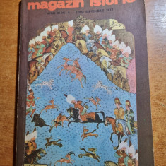 Revista Magazin Istoric - septembrie 1977