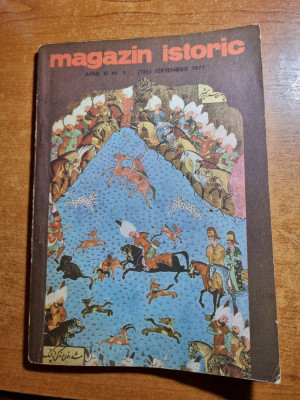 Revista Magazin Istoric - septembrie 1977 foto