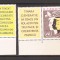 Romania 1961, LP.532 + 532a - O.N.U., dantelate + nedantelate, 4 poze, MNH