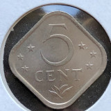 X676 Antilele Olandeze 5 centi 1975, America Centrala si de Sud