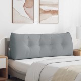 vidaXL Perna pentru spate Gri deschis 140 x 24 x 50 cm țesătură 42014499