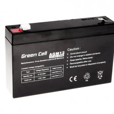 Baterie Green Cell AGM Gel 6V 7Ah
