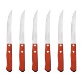 Set cutite Peterhof PH-22431, 6 piese, maner lemn