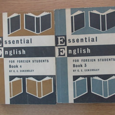 ESSENTIAL ENGLISH FOR FOREIGN STUDENTS BOOK 3 AND 4-CE ECKERSLEY-R6E