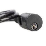 Anti-furt cu lacăt Bumper Cable lock OXFORD colour black 600mm x 6mm
