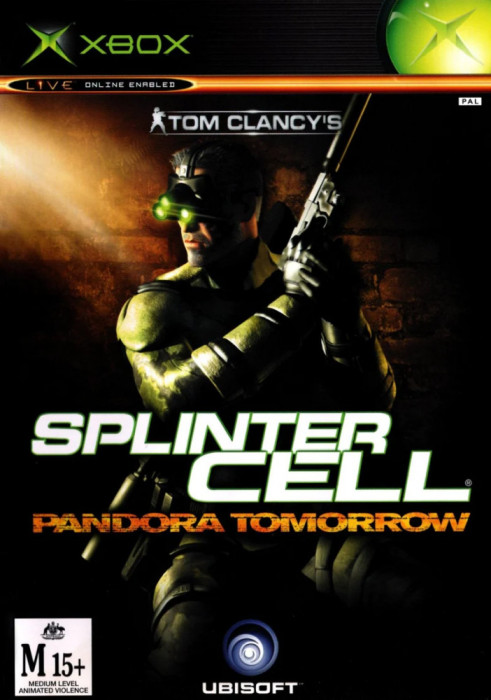 Joc Tom Clancy&#039;s Splinter Cell Pandora Tomorrow Xbox-Xbox 360 de colectie retro