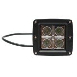 Lampa LED auto 12W cu 4 LED-uri, fascicul flood 60&deg;, Breckner
