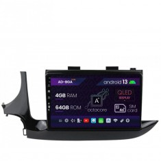 Navigatie Opel Mokka (2016-Prezent), Android 13, A-Octacore 4GB RAM + 64GB ROM, 9 Inch - AD-BGA9004+AD-BGRKIT250